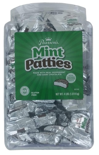 Pearson mint patties made - patties, |