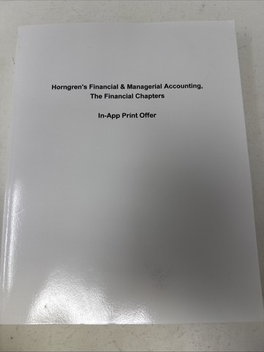 Horngren financial - horngren's,